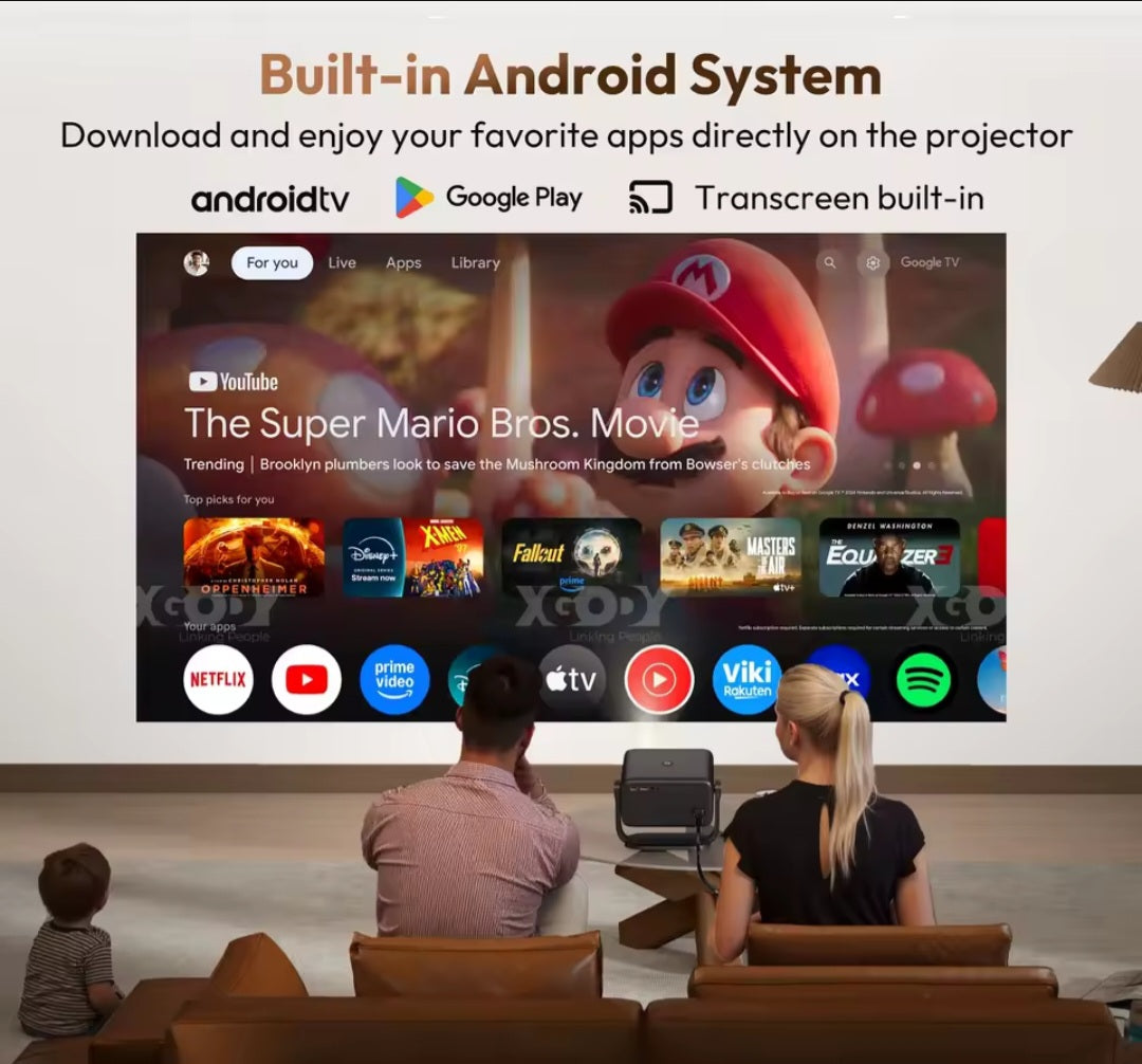 NovaBeam™ 4K Smart Projector