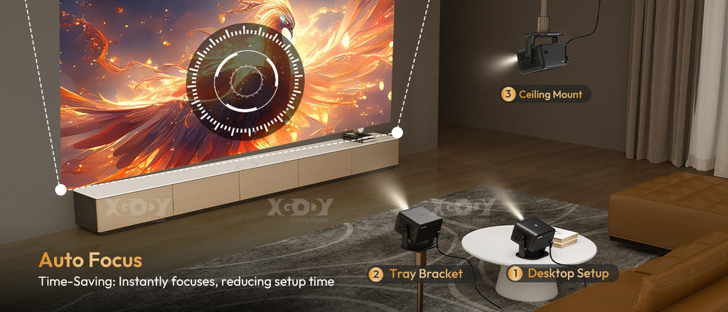 NovaBeam™ 4K Smart Projector