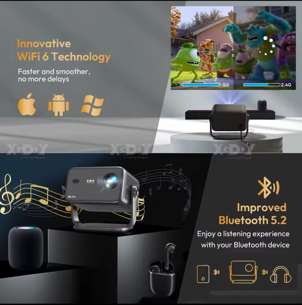 NovaBeam™ 4K Smart Projector